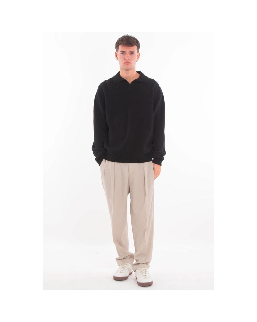 Straight Trousers BRIGLIA de hombre de color Natural