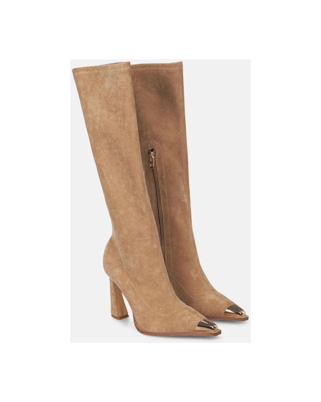 Alma En Pena. Brown Heeled Boots