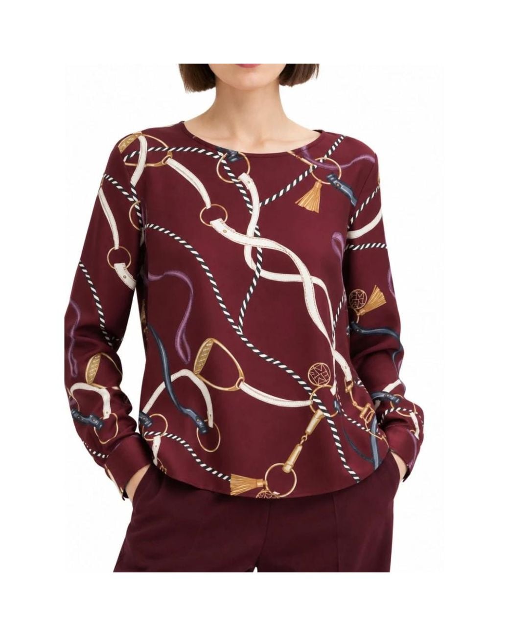 Blouses Marella en coloris Purple
