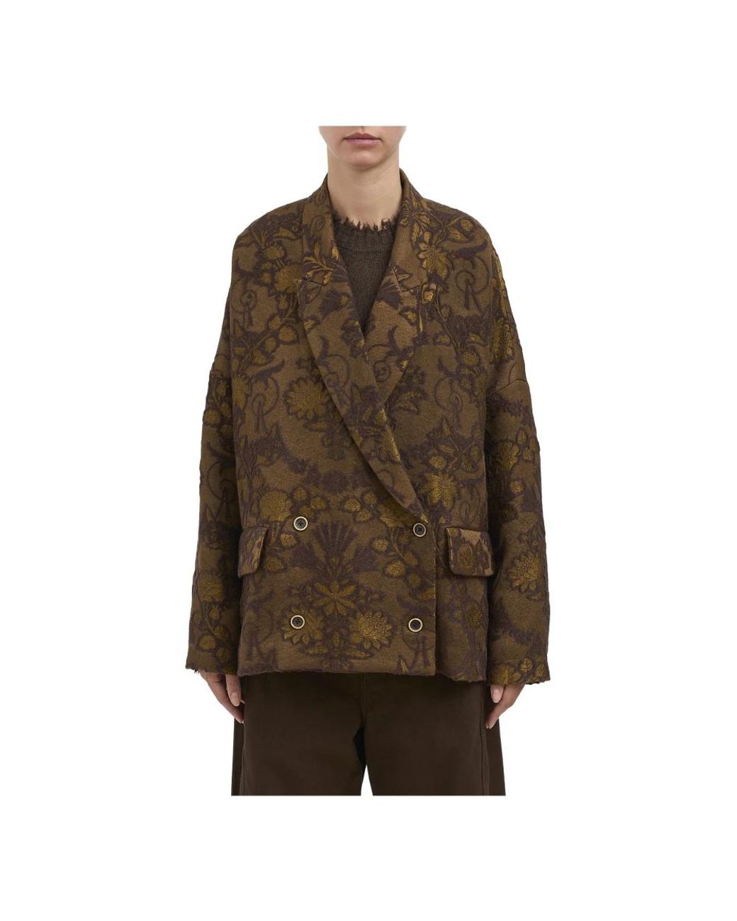 Uma Wang Brown Blazers
