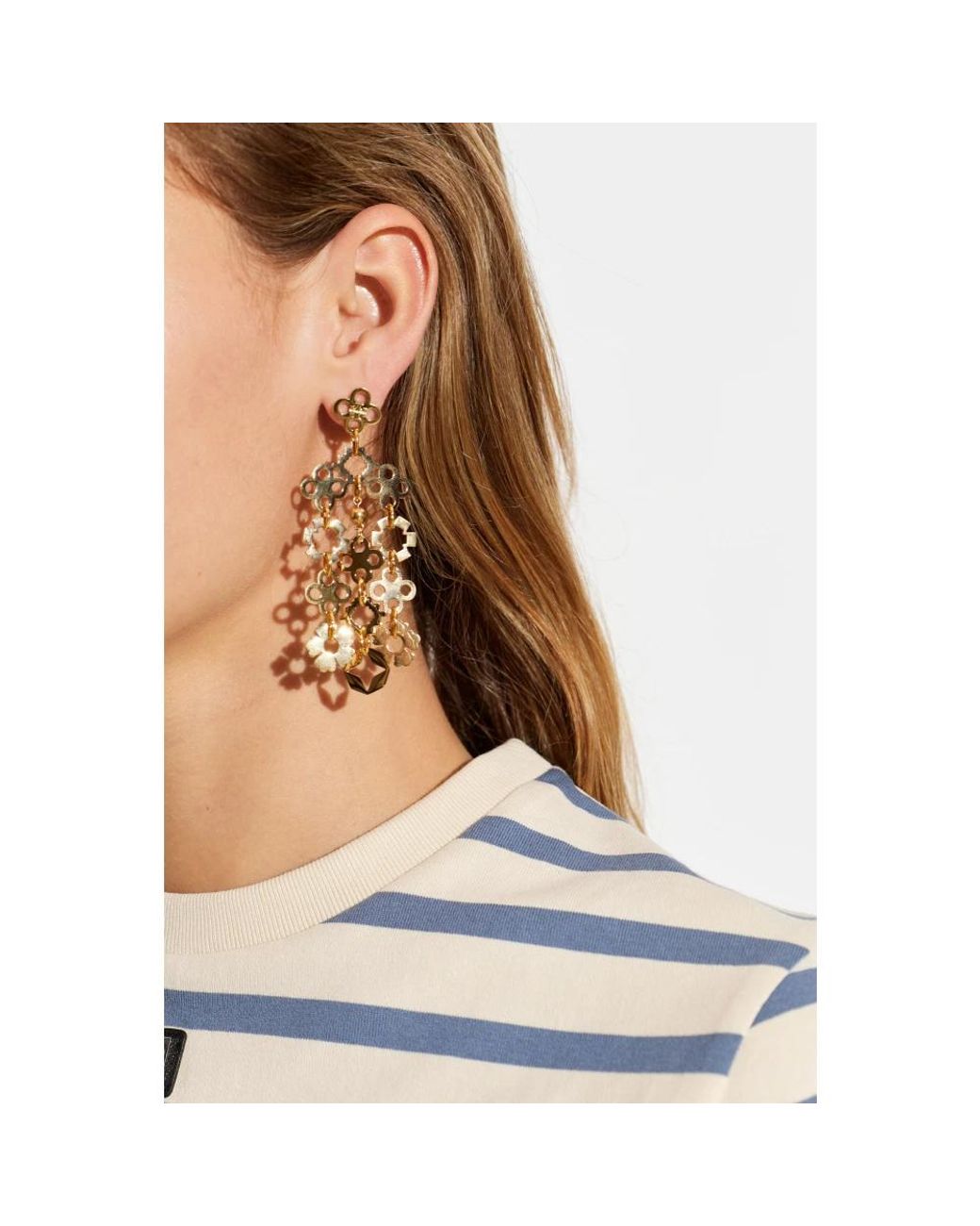 Earrings Tory Burch en coloris Metallic