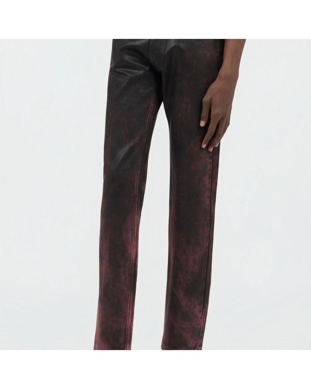 Roberto Cavalli Black Straight Fit Jeans for men