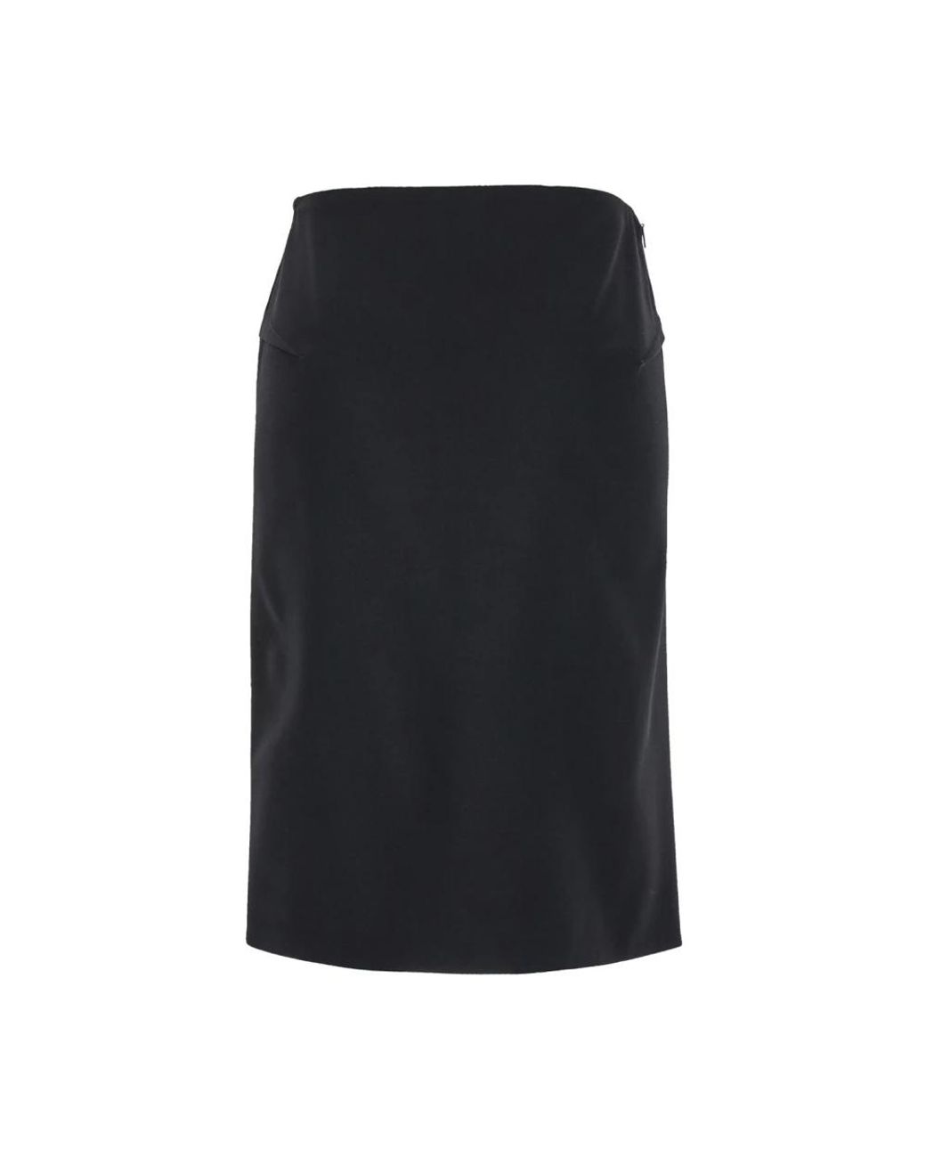 Versace Black Midi Skirts