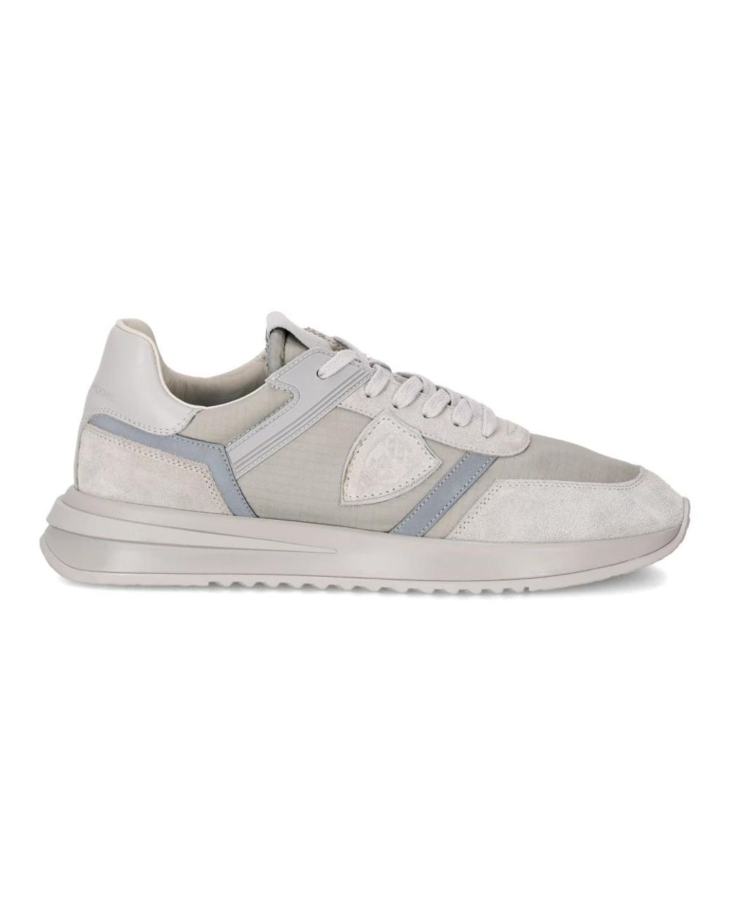 Philippe Model Schoenen ,Grijs ,Katoen Sneakers Tropez 2.1 Running in het Gray voor heren