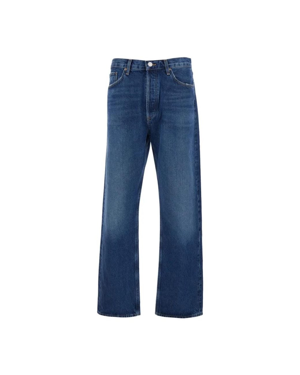 Agolde Jeans ,Blauw ,Katoen 90's Jean in het Blue voor heren