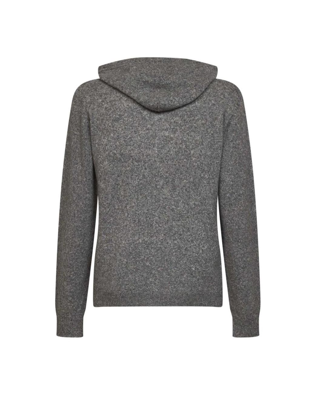 Roberto Collina Gray Hoodies for men