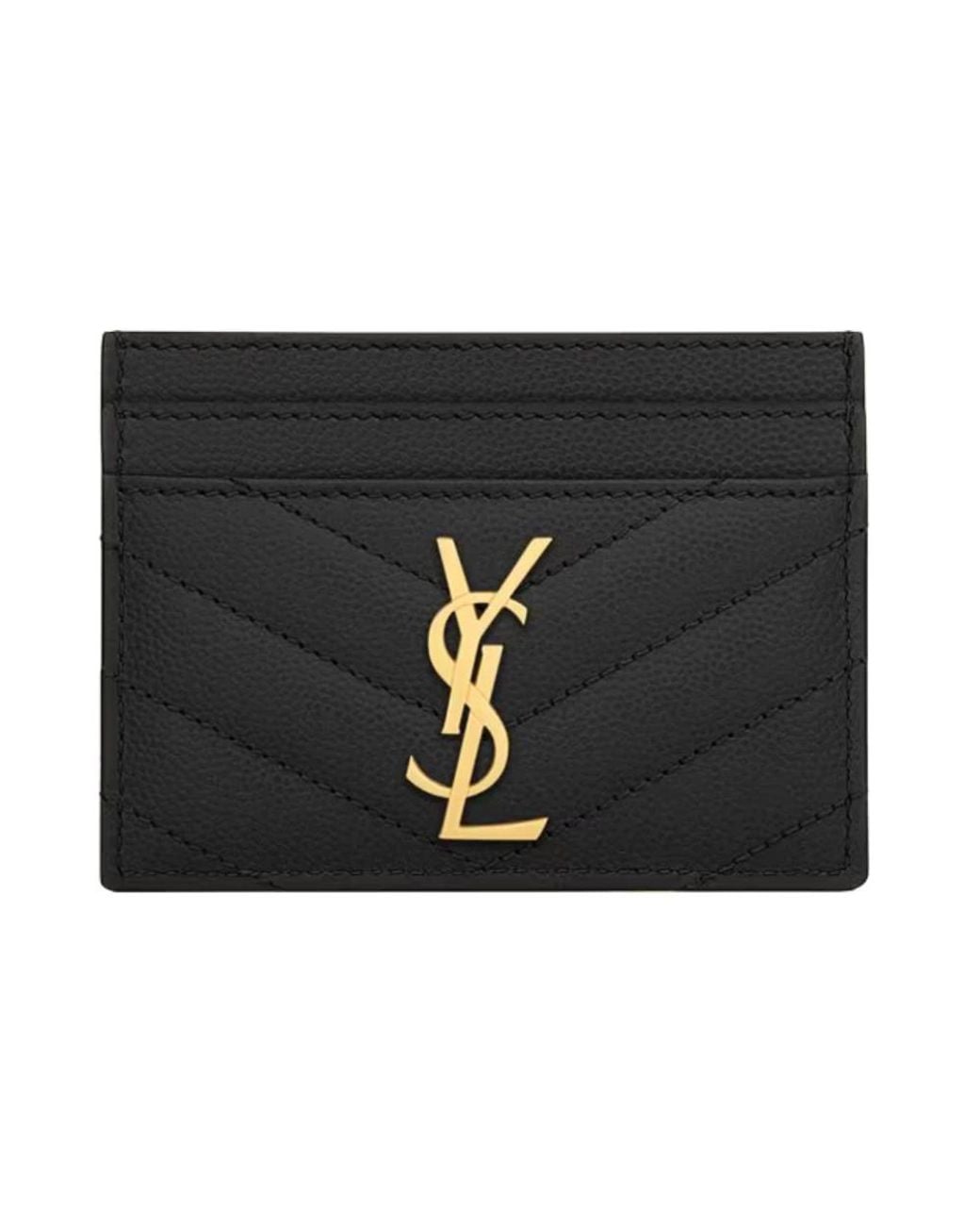Saint Laurent Black Wallets & Cardholders