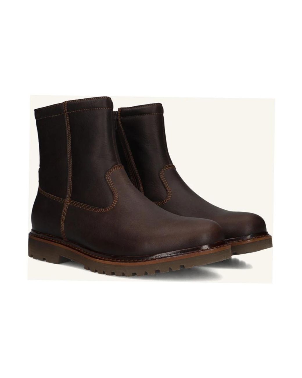 Mazzeltov Ankle Boots in Brown für Herren