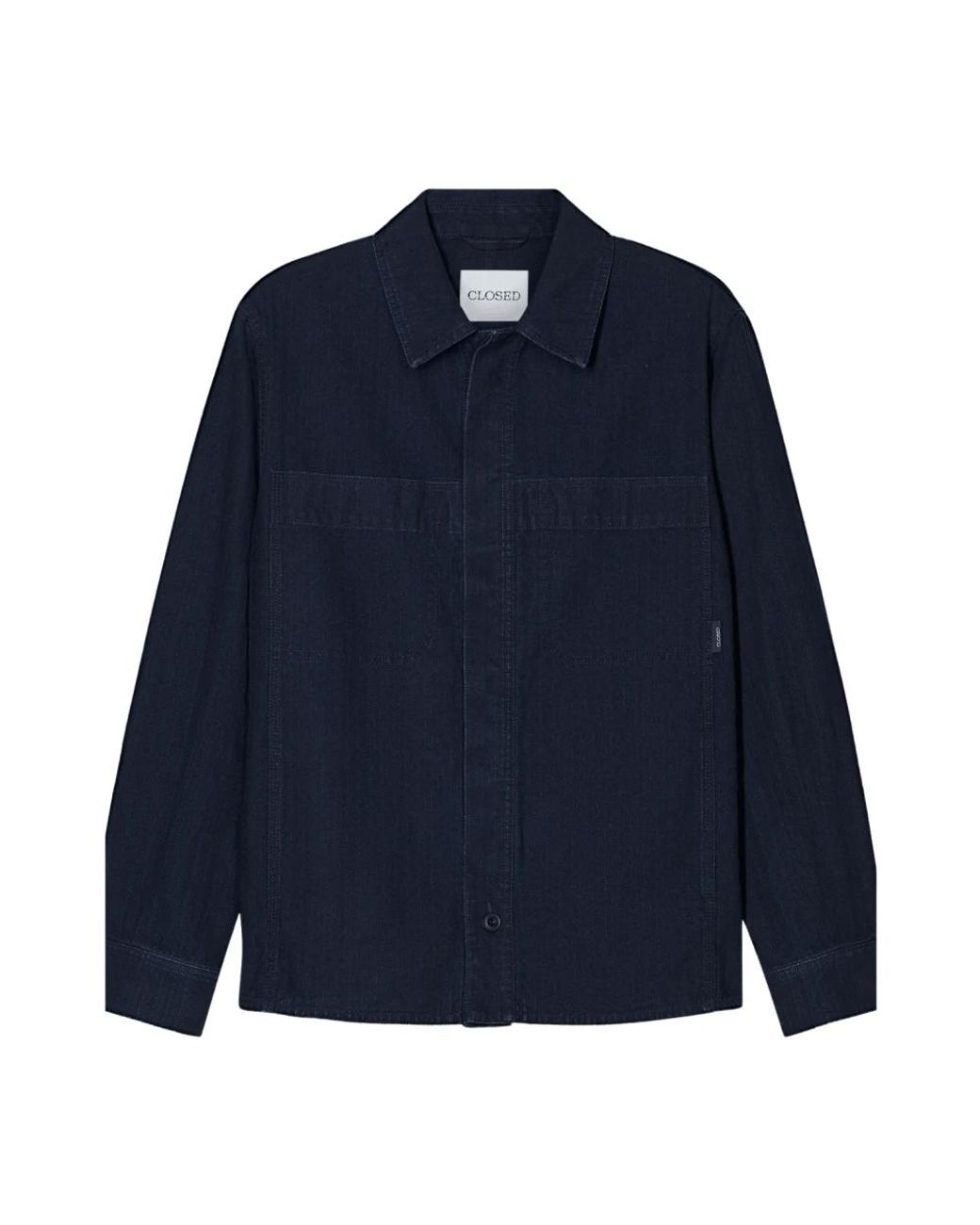 Closed Blue Denim Jackets for men
