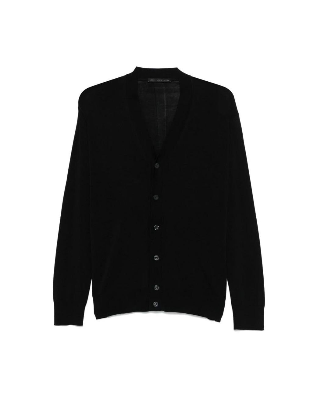 Low Brand Black Cardigans for men