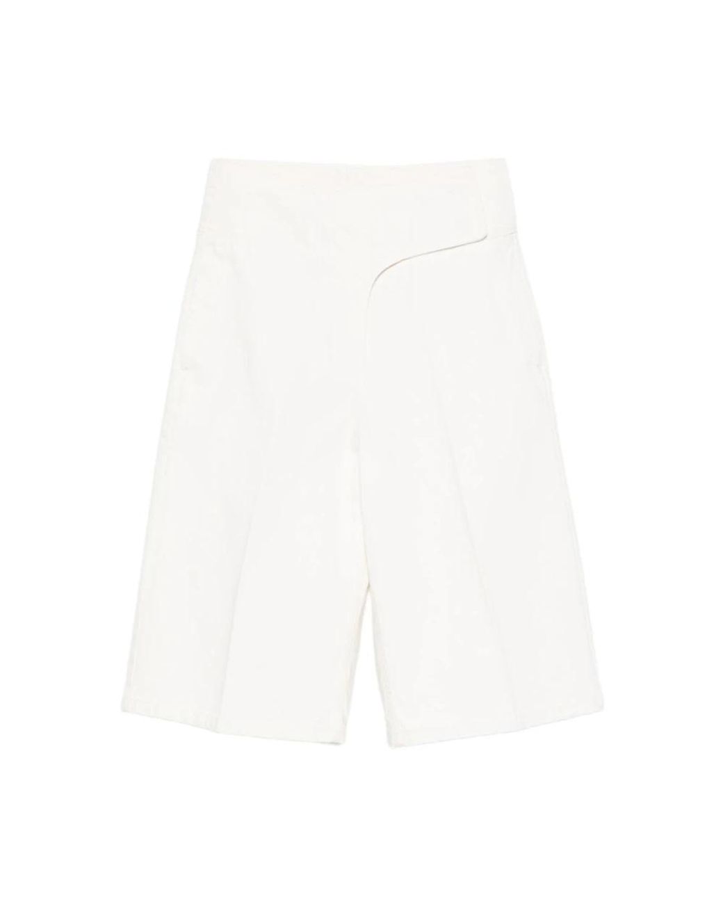 AMI White Casual Shorts