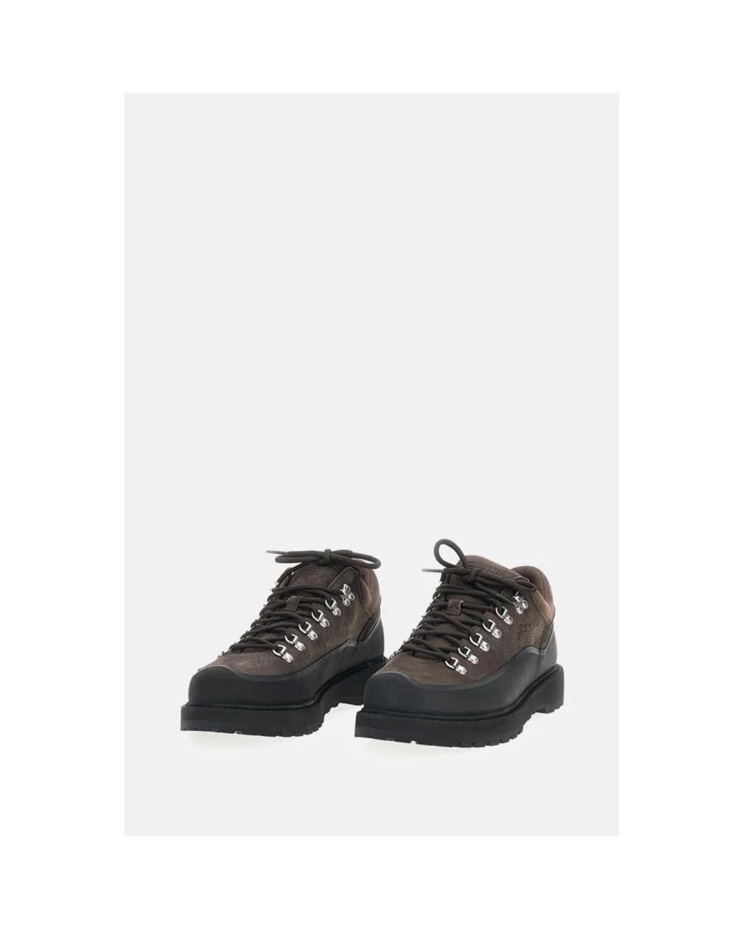 Diemme Black Laced Shoes for men
