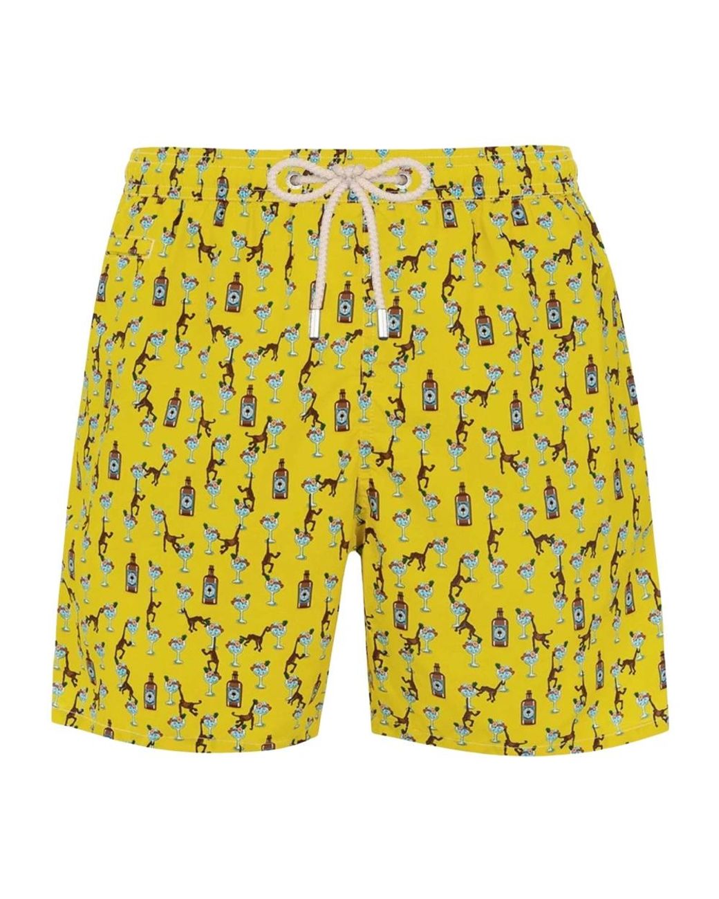 Mc2 Saint Barth Beachwear in het Yellow voor heren