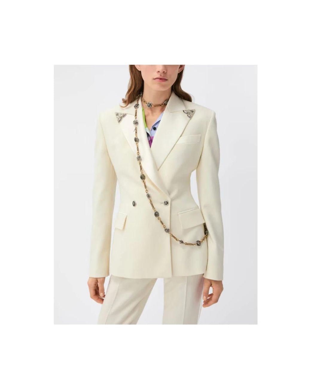 Blazers Versace en coloris White