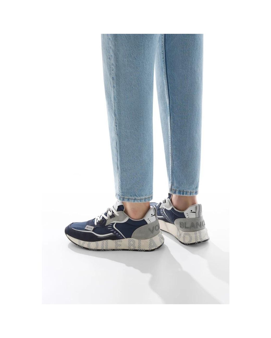 Voile Blanche Blue Sneakers for men