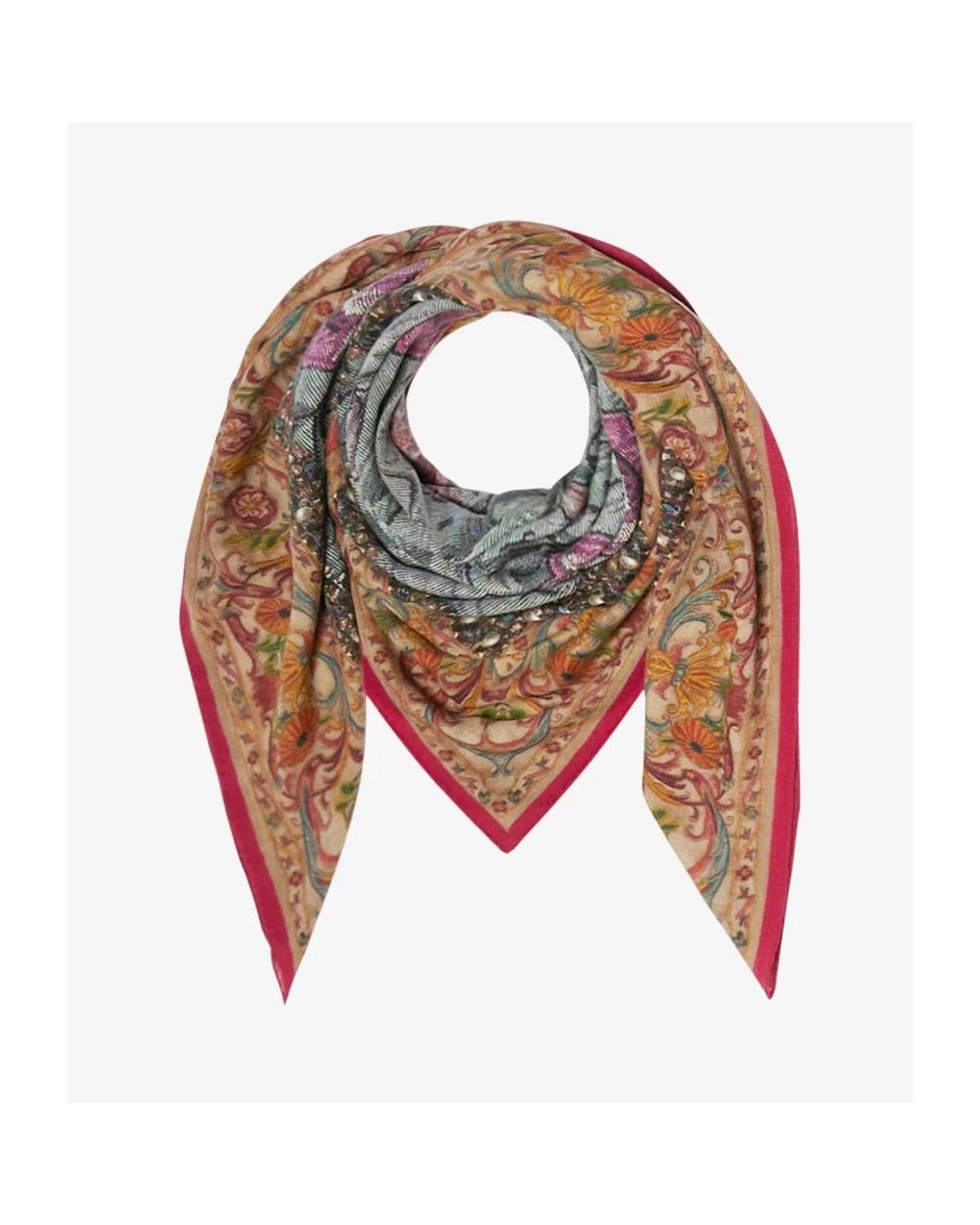Pierre Louis Mascia Purple Winter Scarves