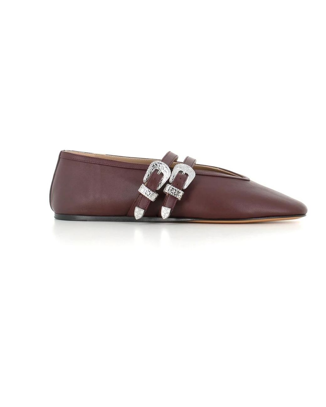 Le Monde Beryl Purple Ballerinas