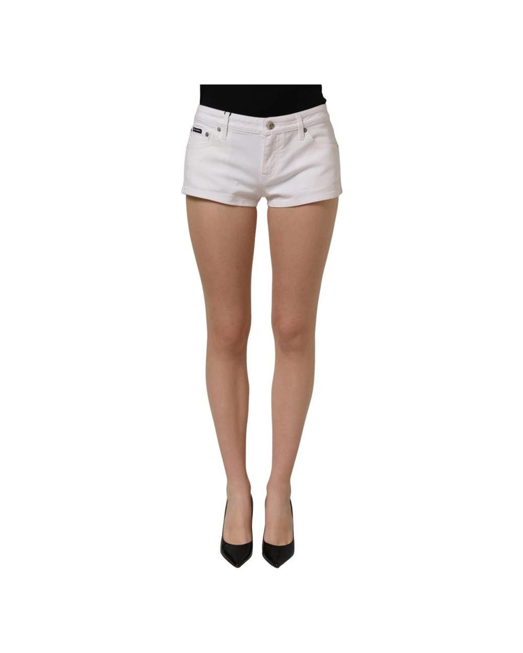 Dolce & Gabbana Blue Denim Shorts