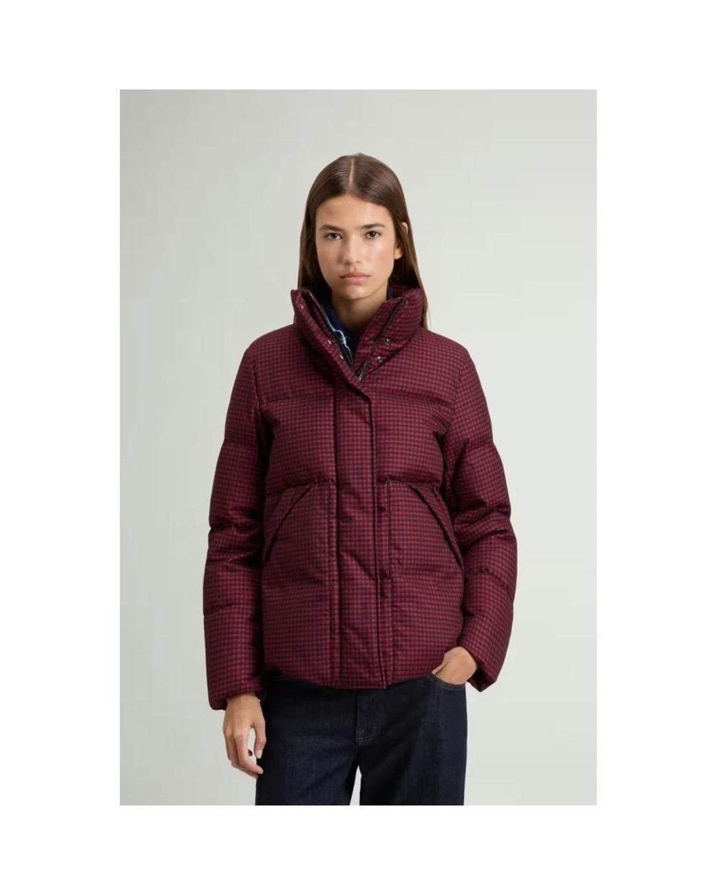 Down Jackets Woolrich en coloris Purple