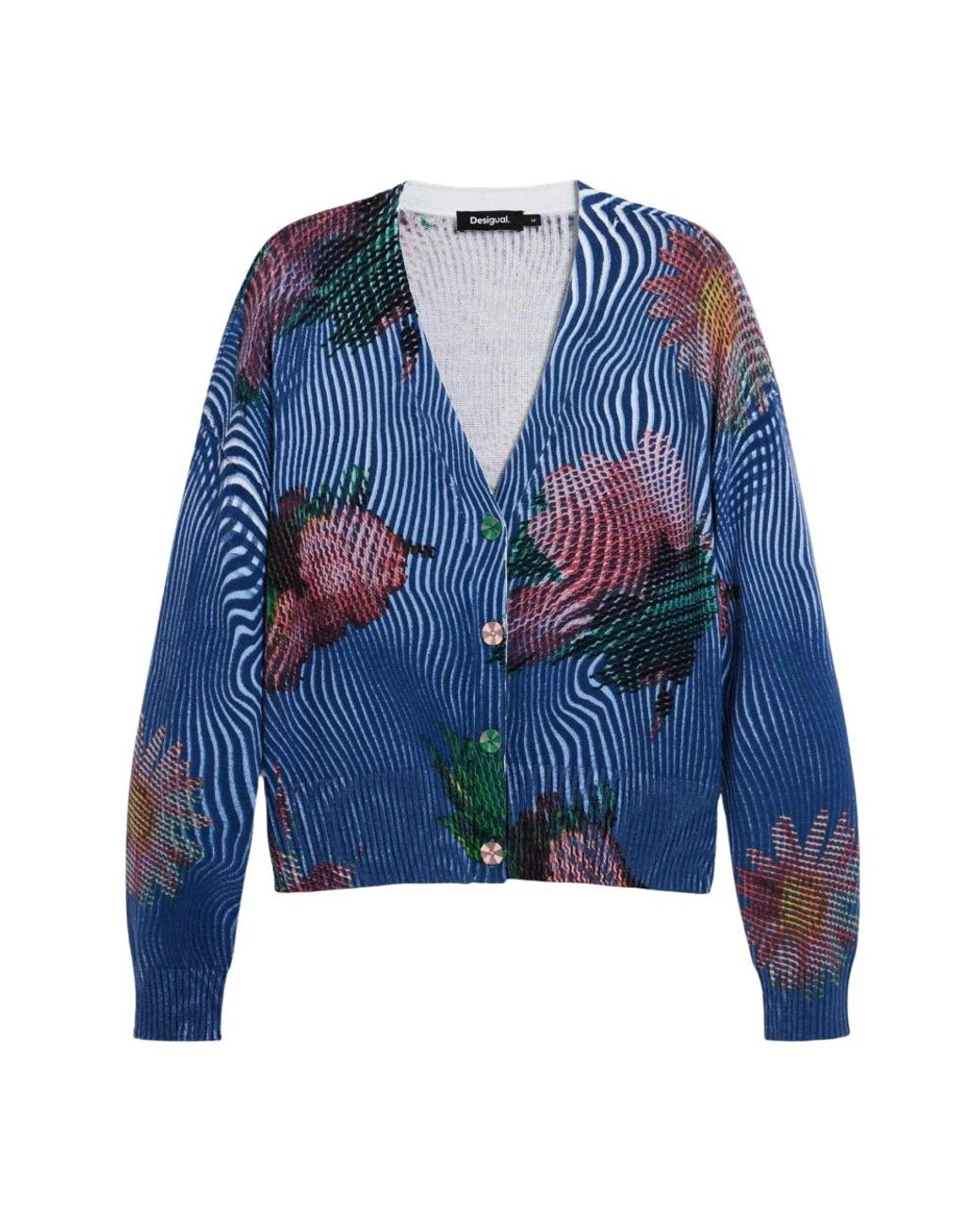 Cardigans Desigual en coloris Blue