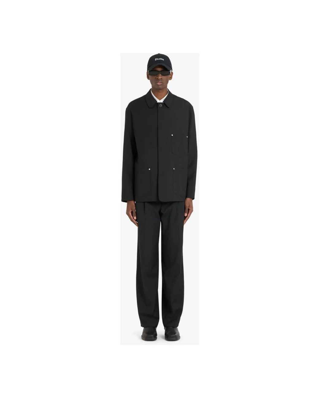 Etudes Studio Black Light Jackets for men