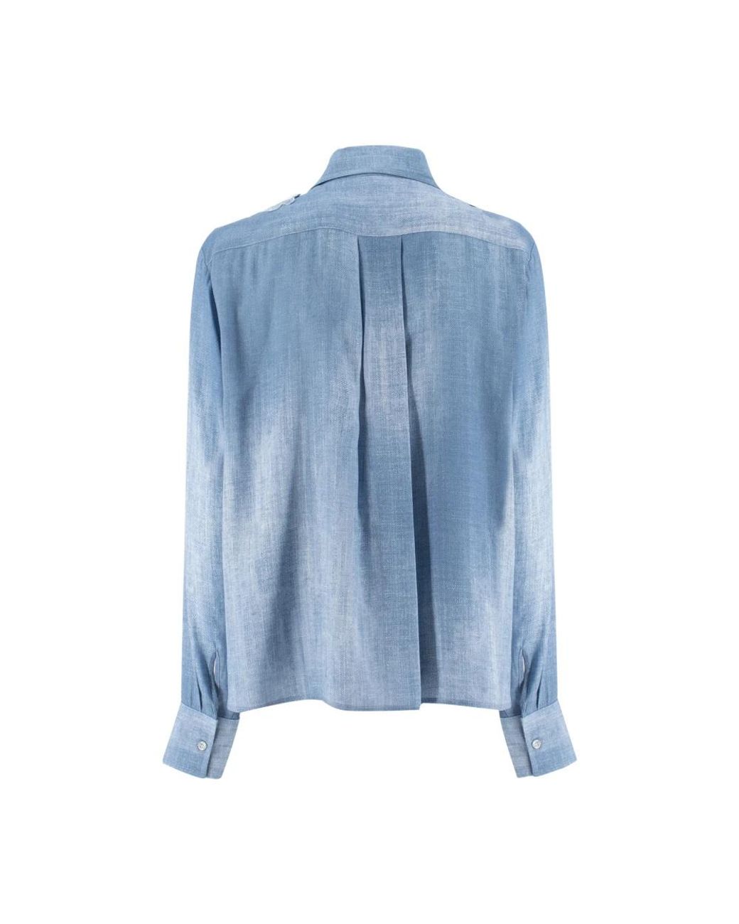 Ermanno Scervino Blue Shirts