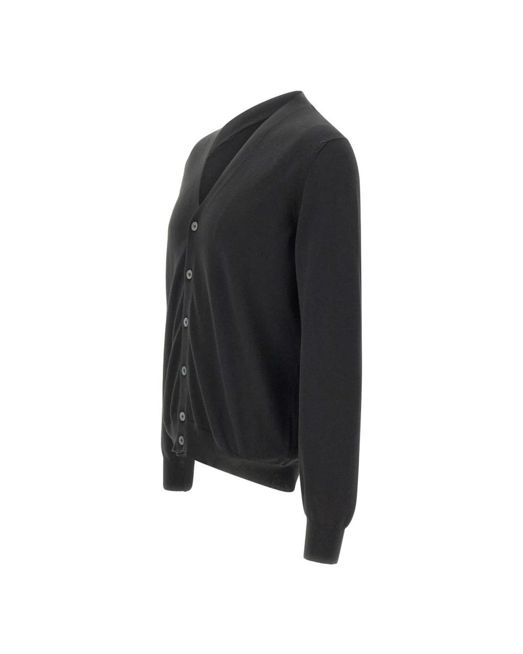 Gran Sasso Black Cardigans for men