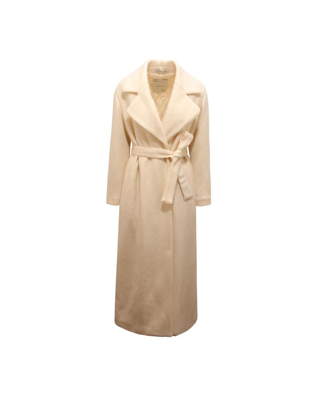 EMMA & GAIA Natural Belted Coats