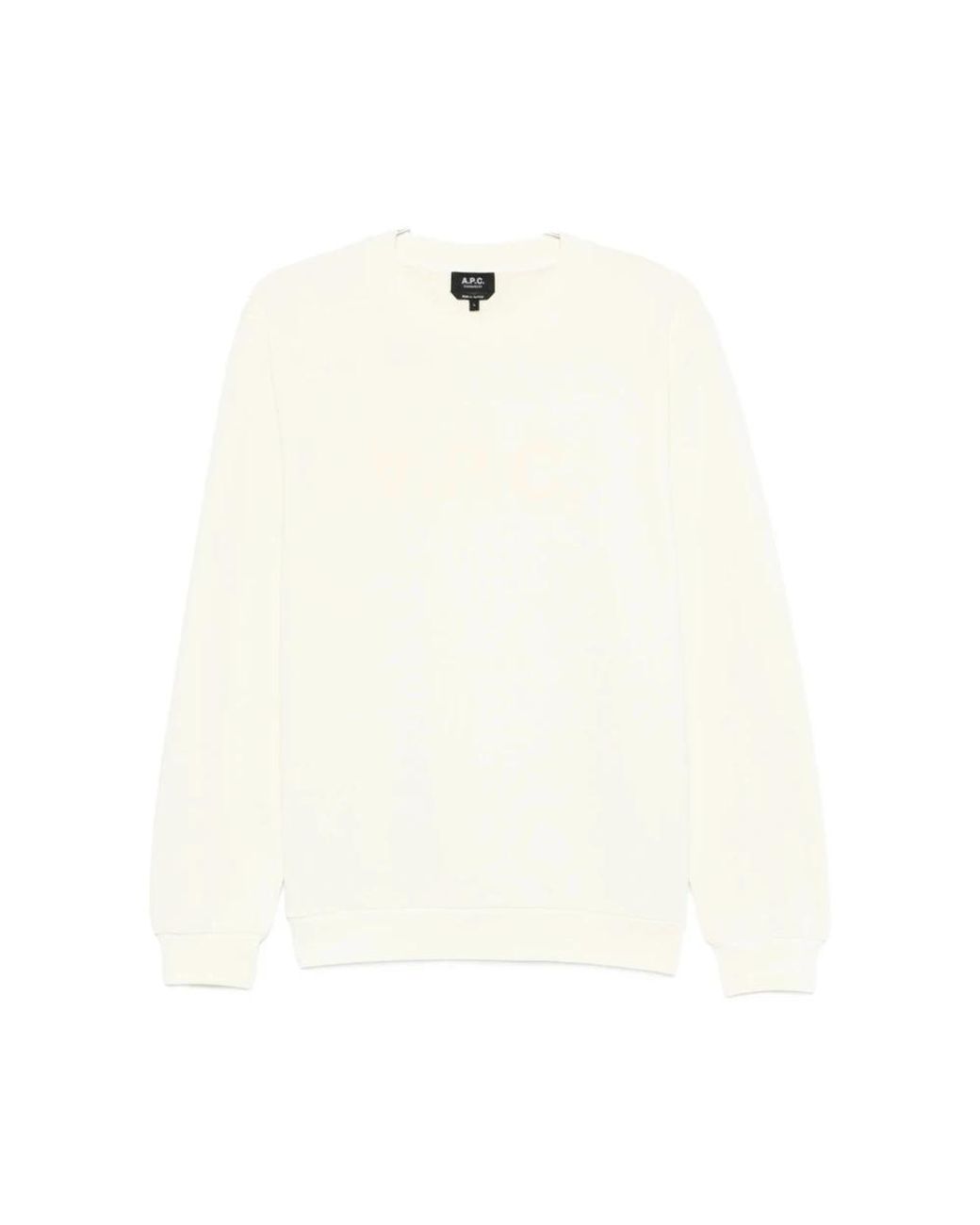 A.P.C. White Sweatshirts for men