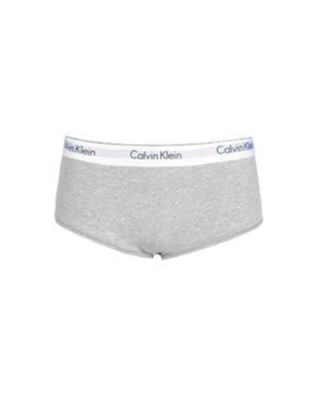 Calvin Klein 3 pak katoenen stretch zwart / wit / grijze onderbroeken