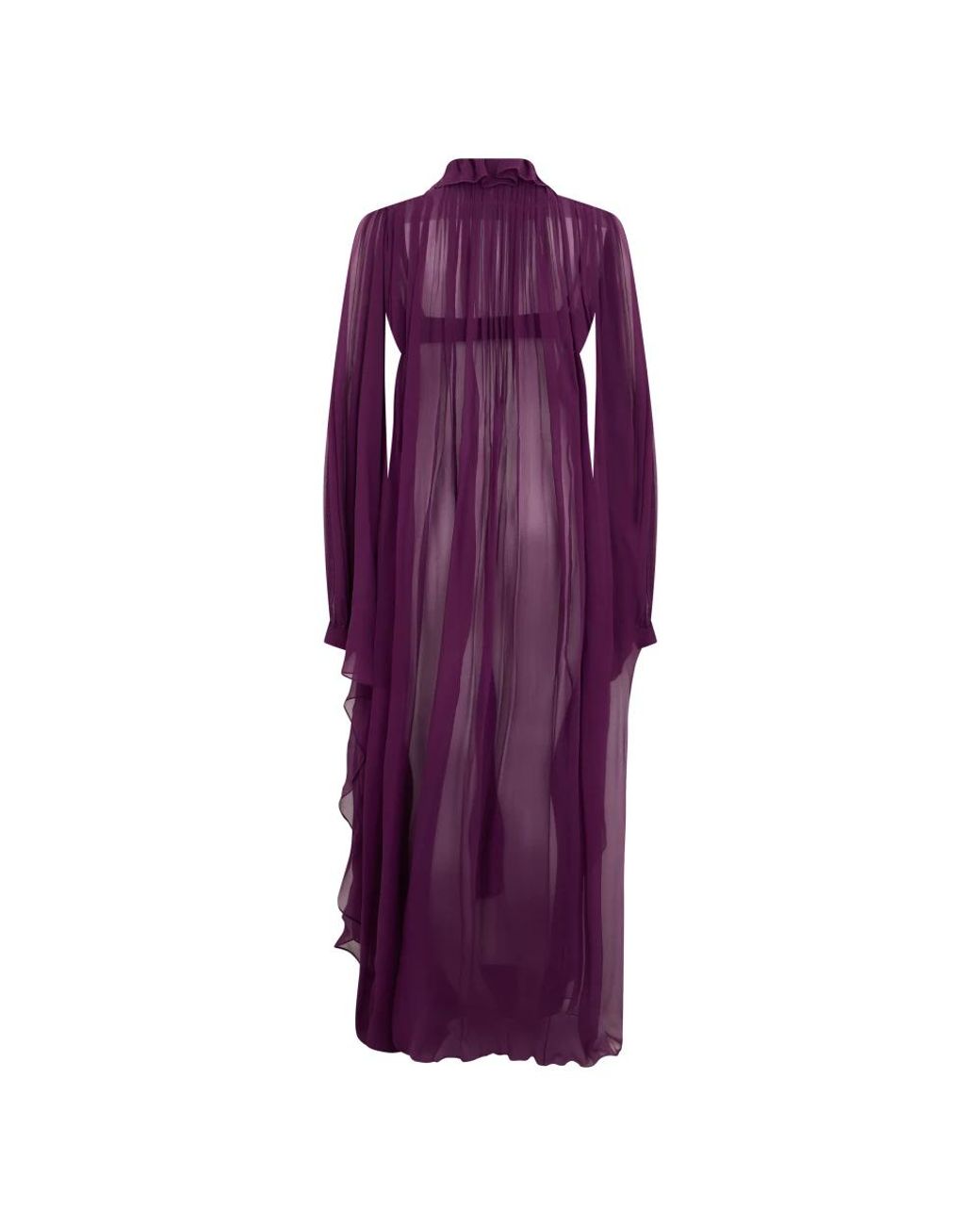 Alberta Ferretti Purple Maxi Dresses