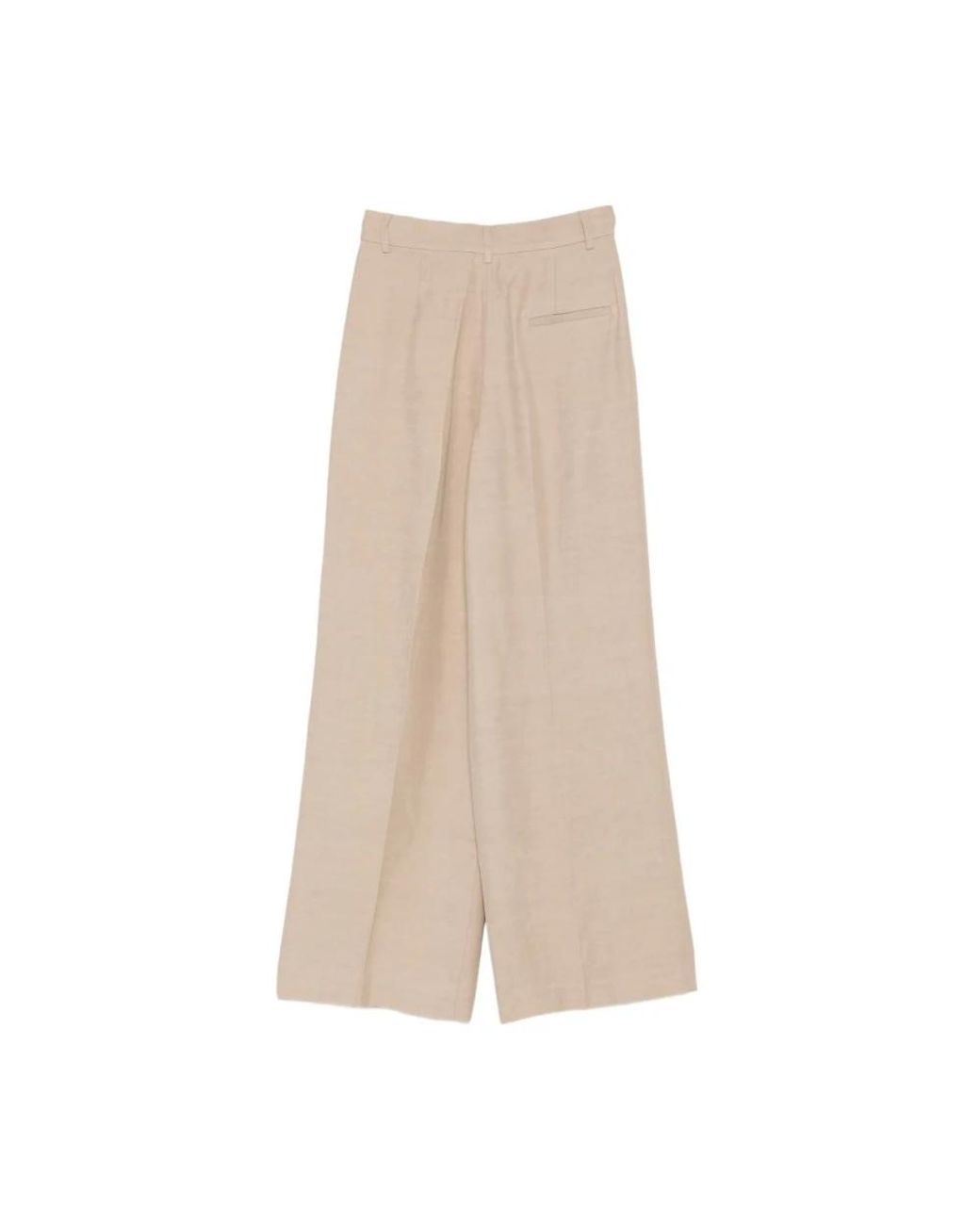 Fay Natural Wide Trousers