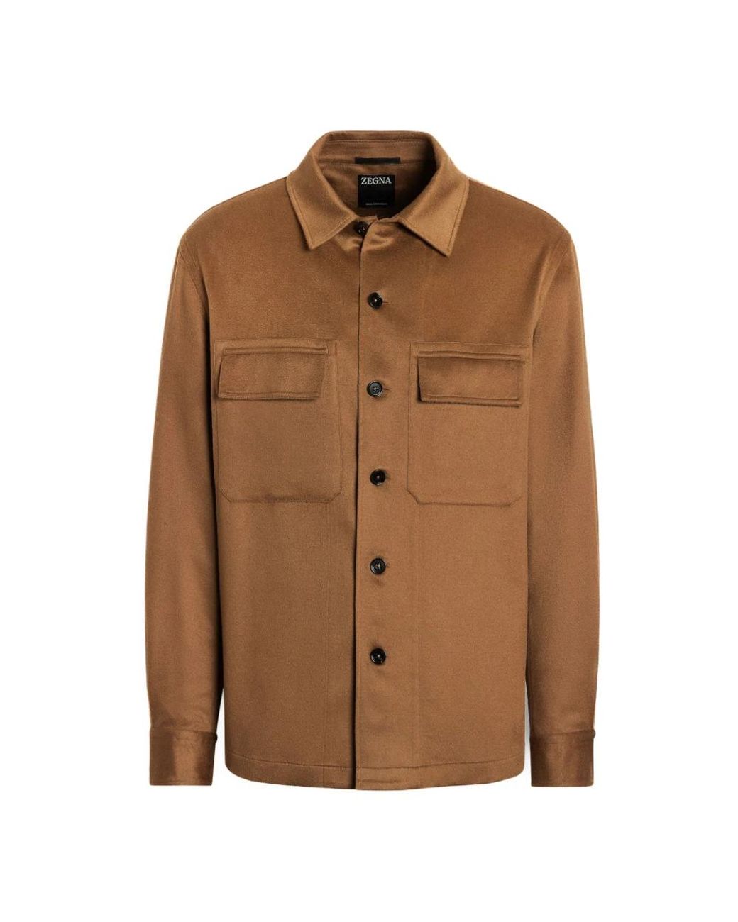 Zegna Brown Light Jackets for men