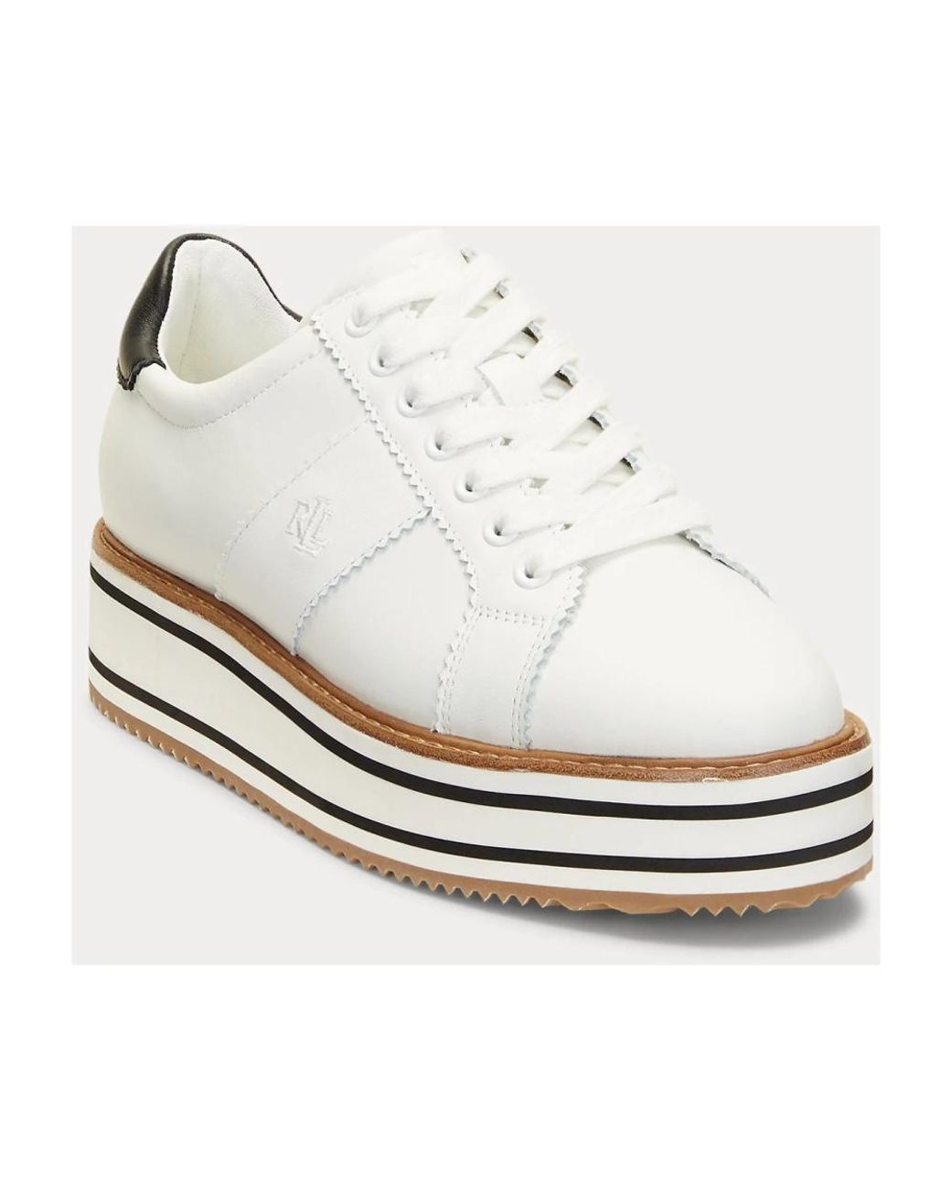 Ralph Lauren White Sneakers