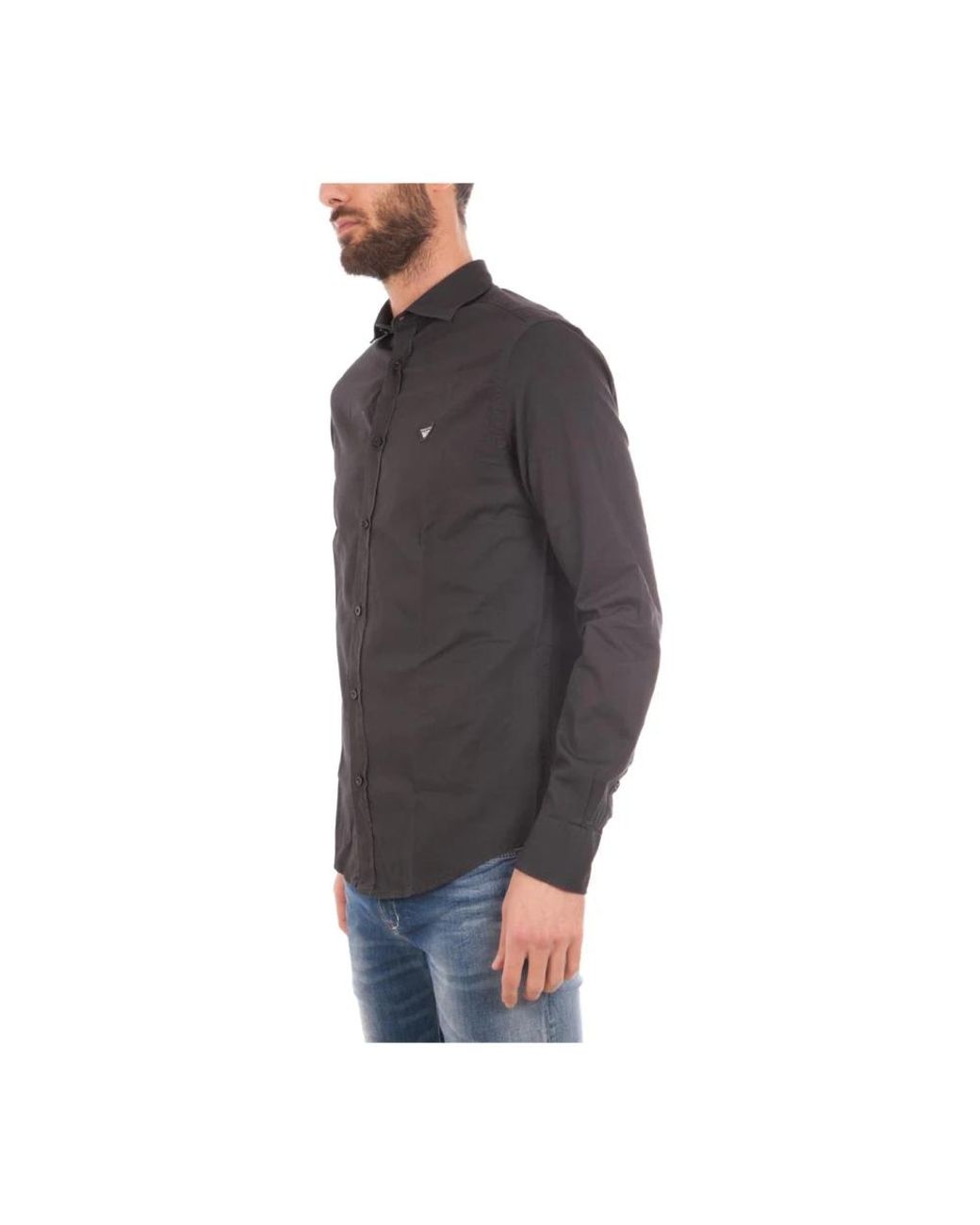 Armani Jeans Gray Casual Shirts for men
