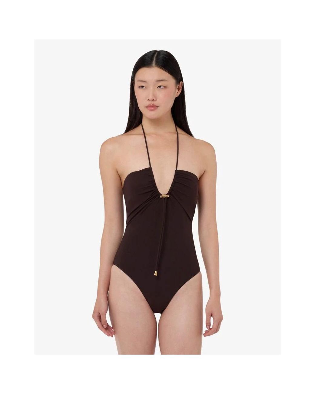 Moschino Brown Swimsuits