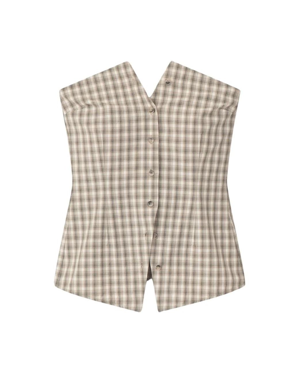 Nanushka Natural Waistcoats