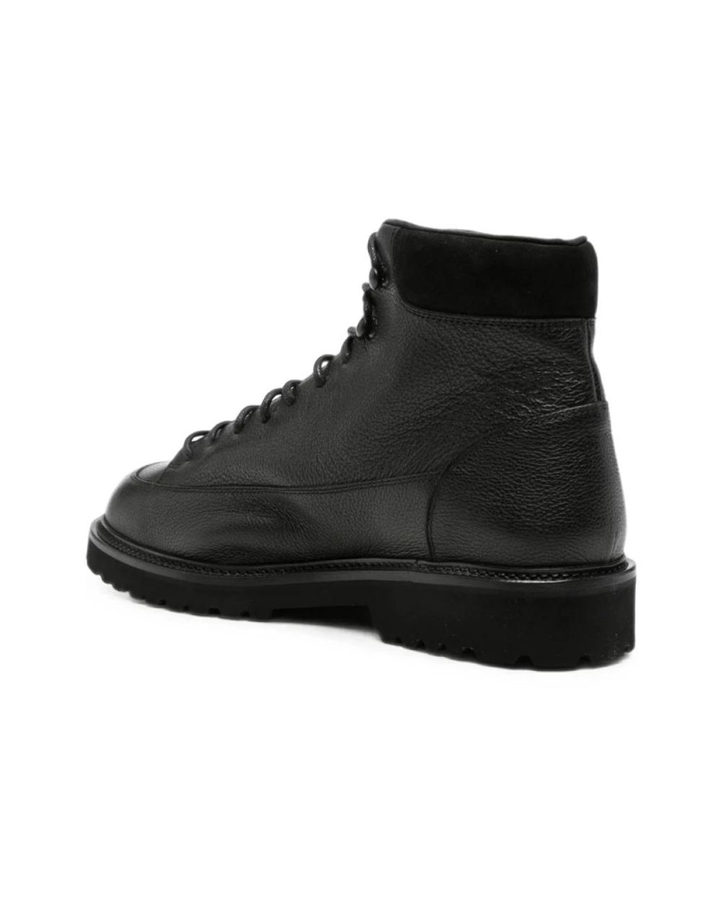 Common Projects Black Lace-Up Boots for men