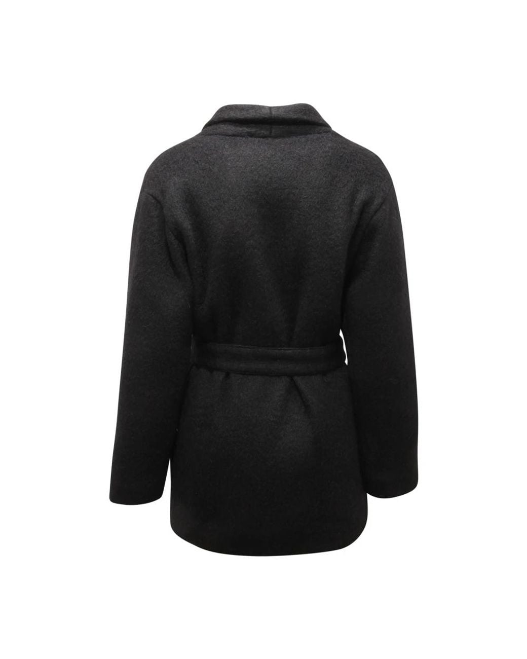 EMMA & GAIA Black Belted Coats