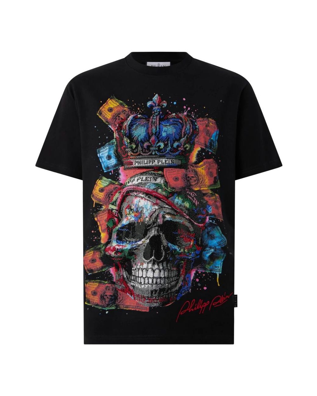 Philipp Plein T-Hemden in het Black voor heren