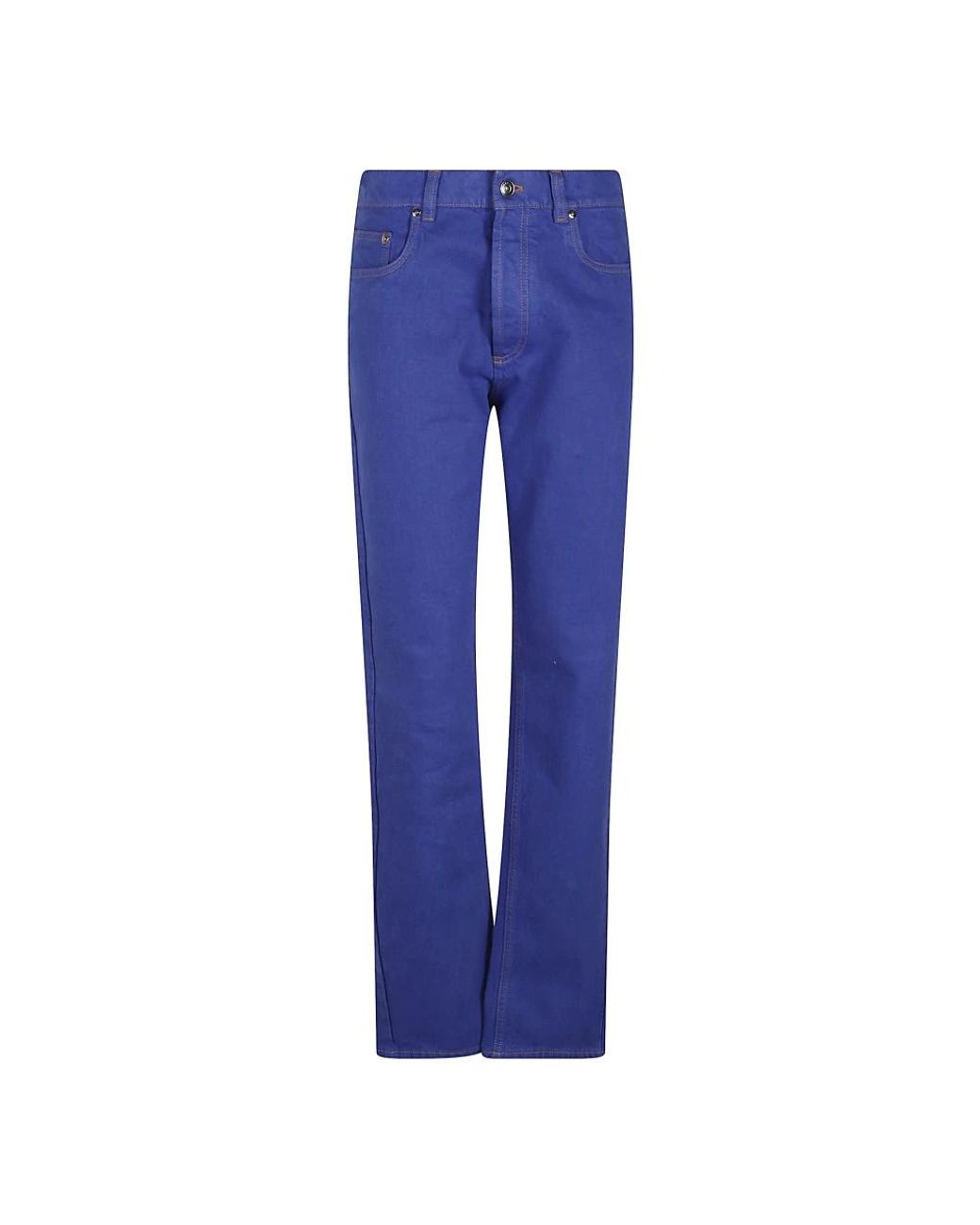 Versace Blue Straight Jeans