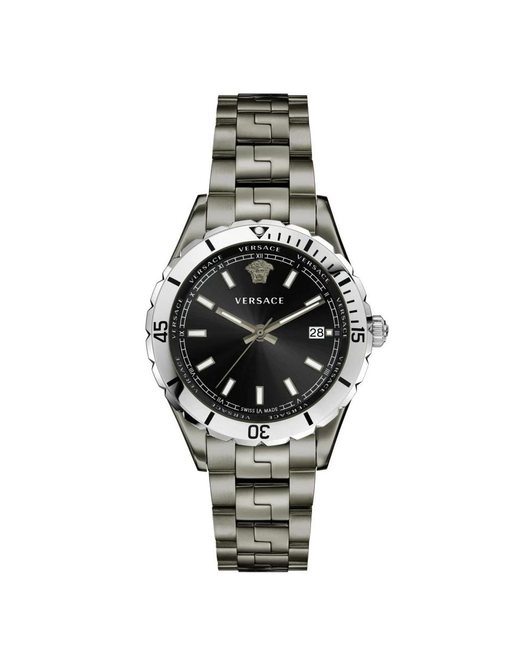 Versace Hellenyium 42Mm in het Metallic voor heren