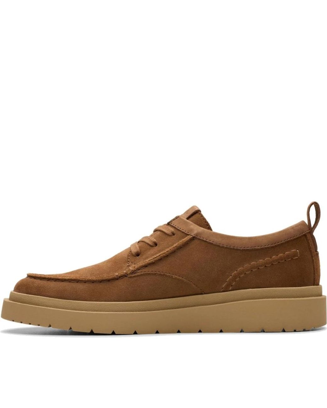 Clarks Brown Laced Shoes for men