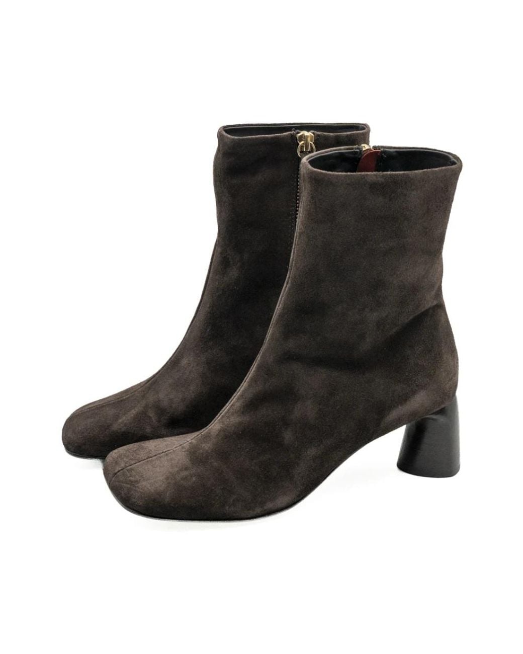 Halmanera Black Heeled Boots