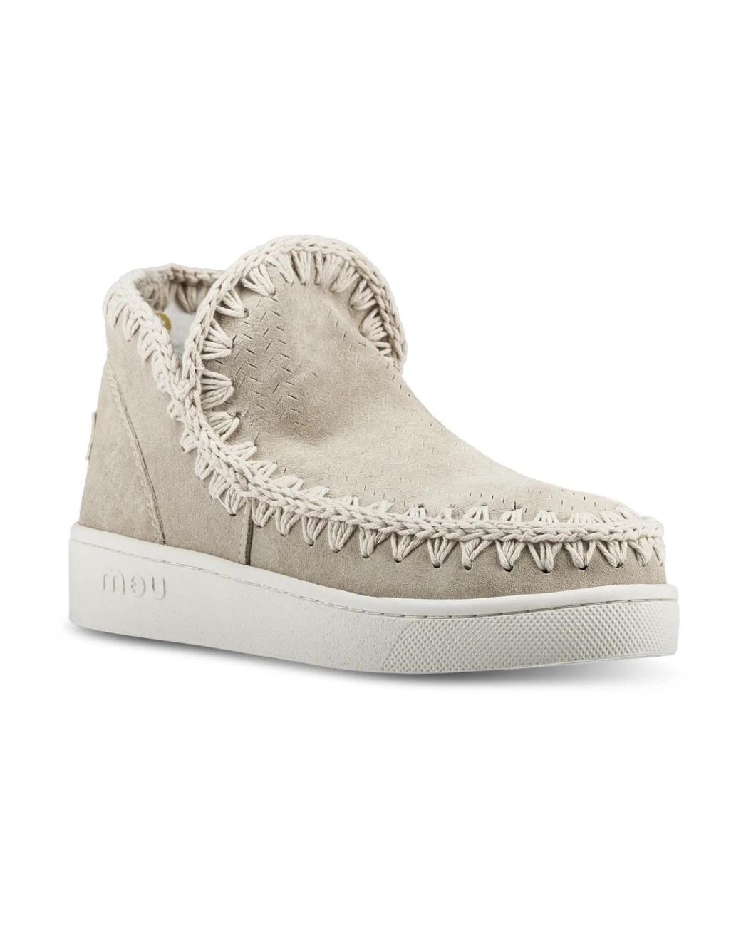 Mou Gray Winter Boots