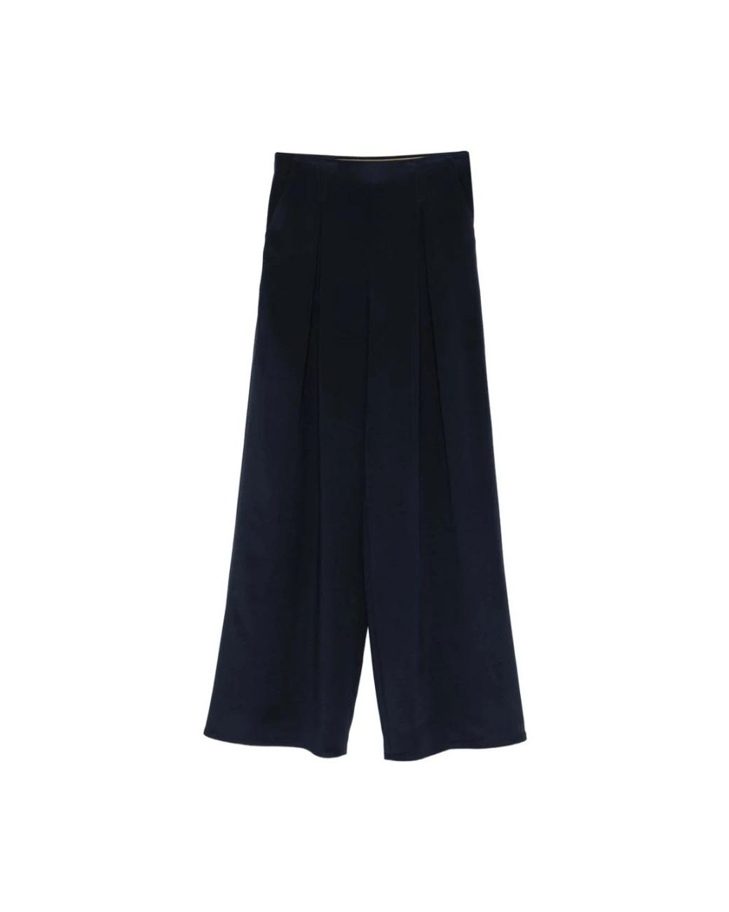 Max Mara Blue Wide Trousers