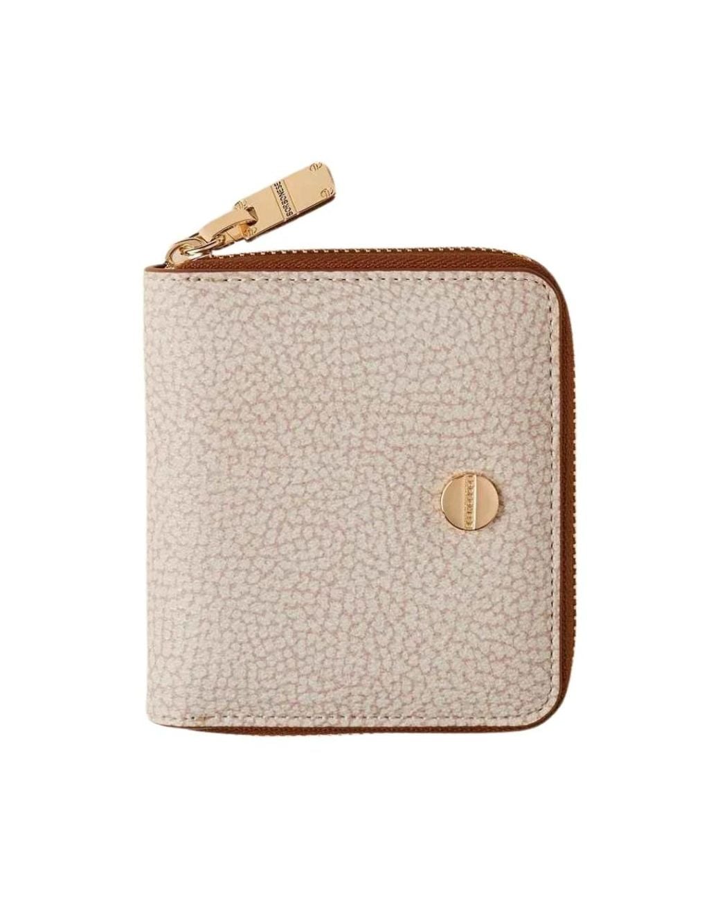 Wallets & Cardholders di Borbonese in Natural