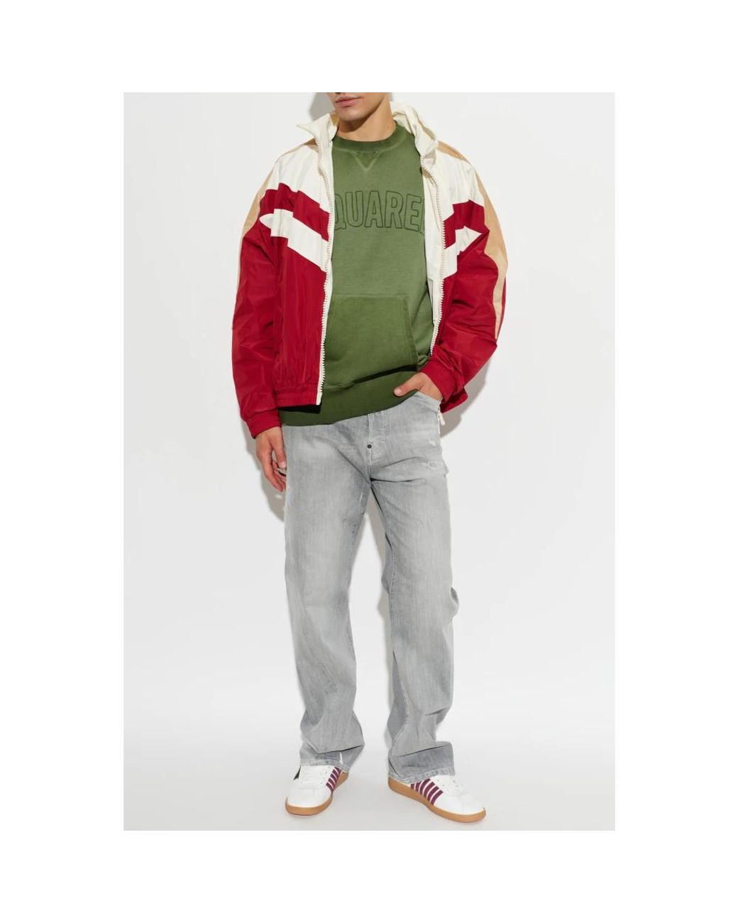 Bomber Jackets di DSquared² in Red da Uomo