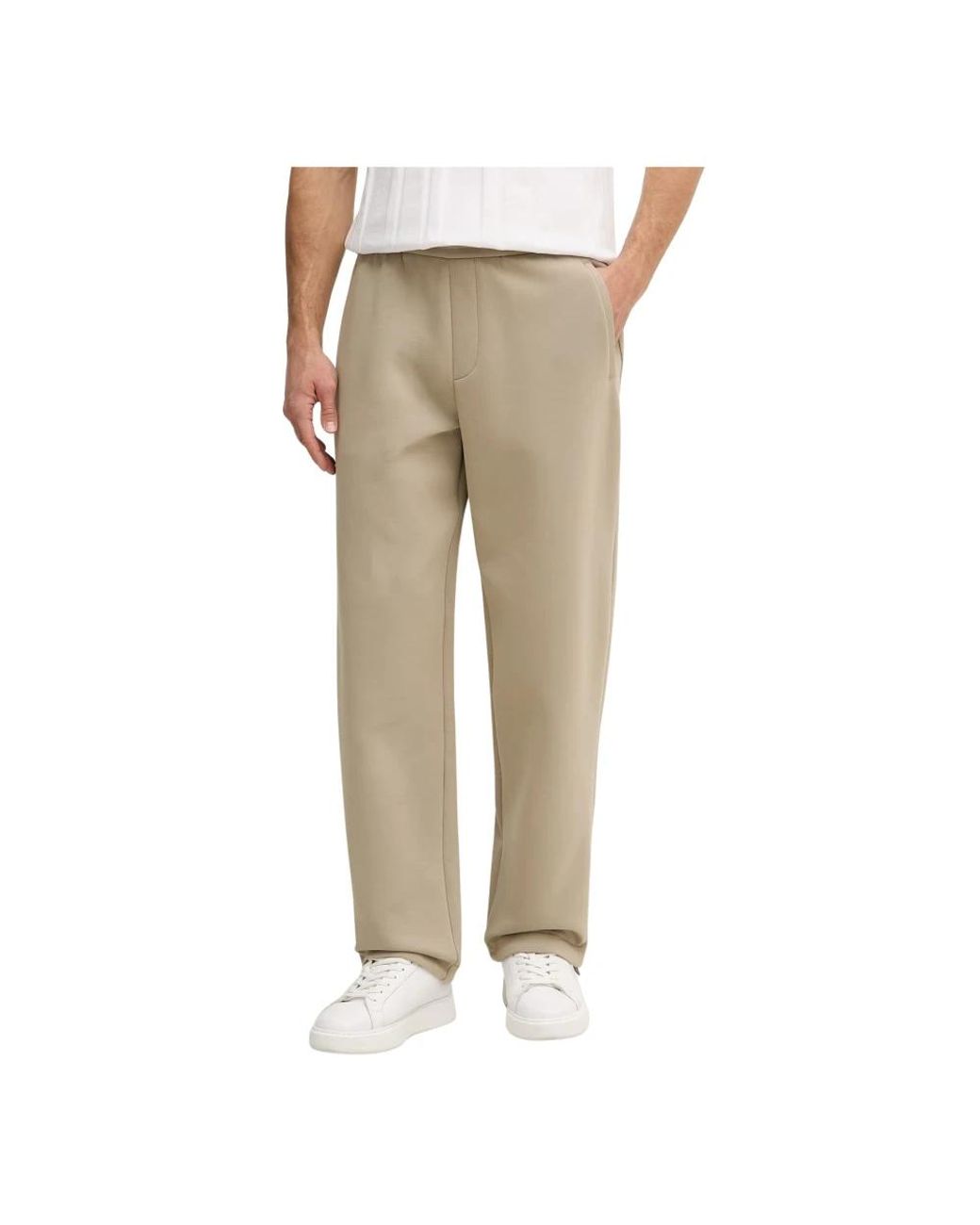 ARMANI EXCHANGE Sweatpants in het Natural voor heren