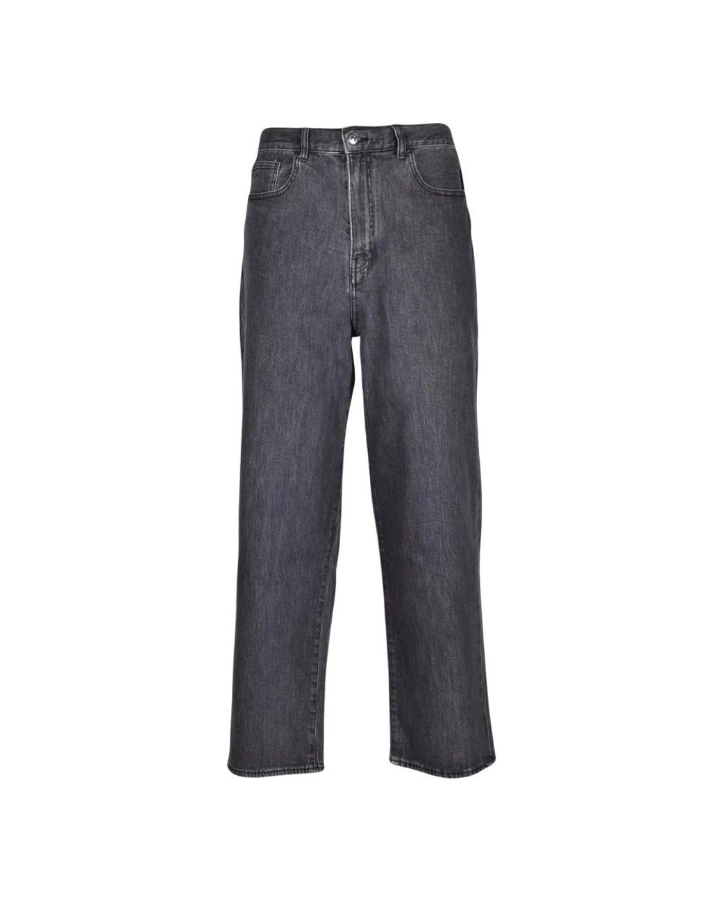 ARMANI EXCHANGE Gray Straight Fit Jeans for men